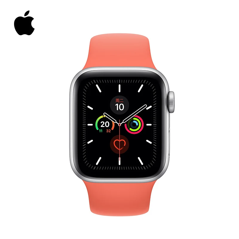 PanTong Apple Watch Series 5 40 мм алюминиевый чехол со спортивным браслетом, спортивные Смарт-часы для телефонов Apple, авторизованные онлайн-продажи