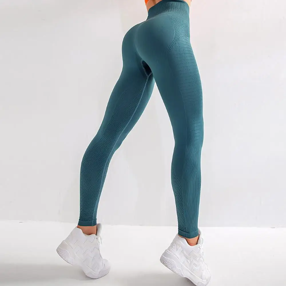 

Workout Leggings Women High Waist Seamless Legging Push Up Jeggings Female Breathable Leggins Feminine