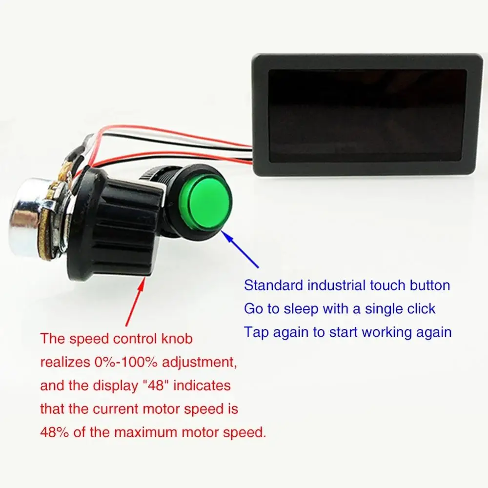 Mini Motor PWM Controller 6V 12V 24V 8A Digital Display LED 12 Volt V DC 6V-30V Motors CCM5D Variable Speed Regulator | Обустройство
