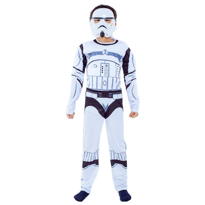 маска хэллоуин новогодние костюмы дети косплей костюм одежда безумный азарт