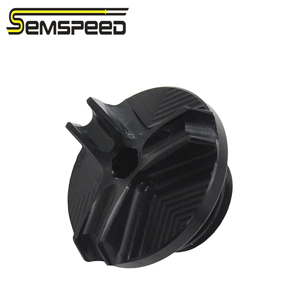 SEMSPEED Oil Filler Cap Cover Engine Drain Plug For SUZUKI GSR GSXR 750 600 400 GSX650F GSX1250FA GSF 1250/1200 N/S Bandit SV650 |