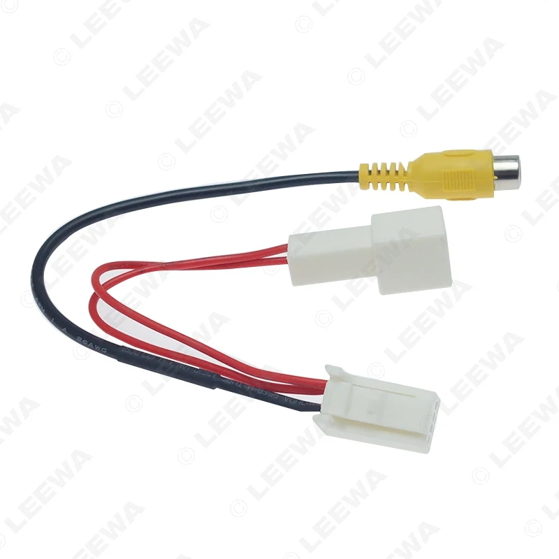 LEEWA Автомобильная камера заднего вида Видео разъем конвертер кабель адаптер для