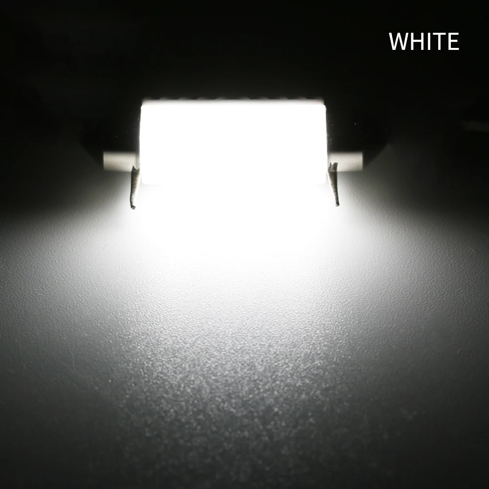 

2X C5W Led Bulb 31mm 36mm 39mm 41mm Car Interior Light Festoon 2 SMD 3030 COB Reading Bulbs Dome white DC 12V Canbus Error Free