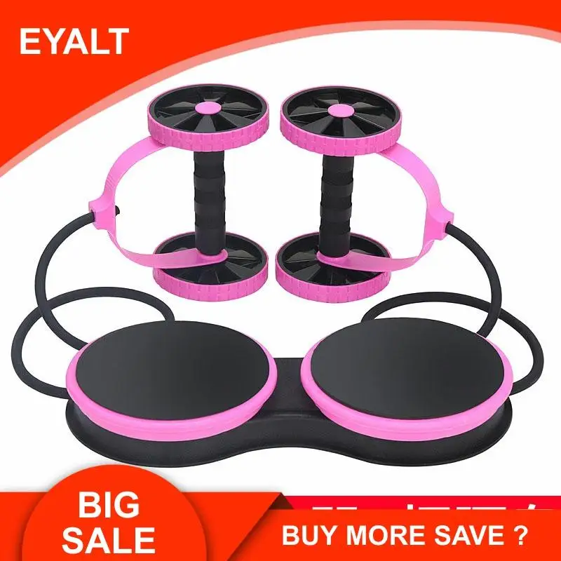

Multifunctional Health Wheel Household Fitness Equipment Chest Expander Waist Roll Abdominal Reel