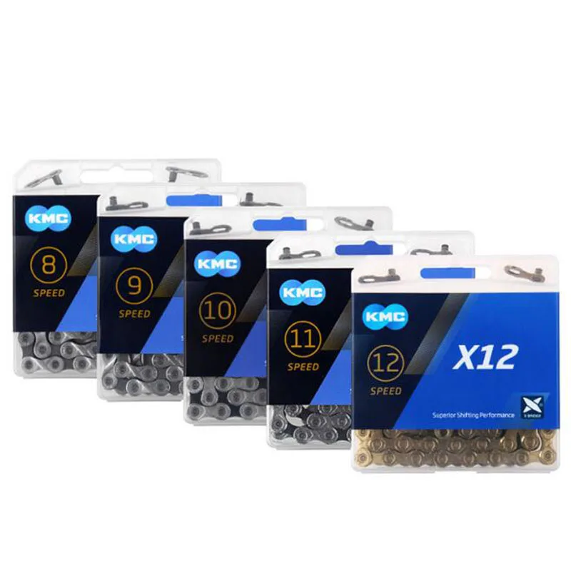 Цепь переключателя передач KMC X8 X9 X10 X11 X12 цепь для горного и дорожного велосипеда