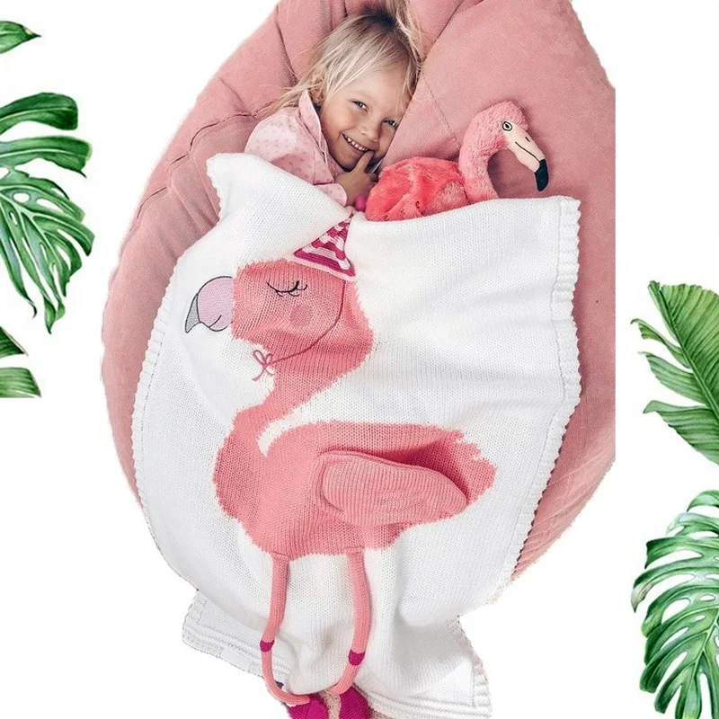 Blankets Air Conditioning Blankets Blankets Children's Knitted Cover Blankets Beach Mat Infant Baby Hold Blanket Quilt blankets