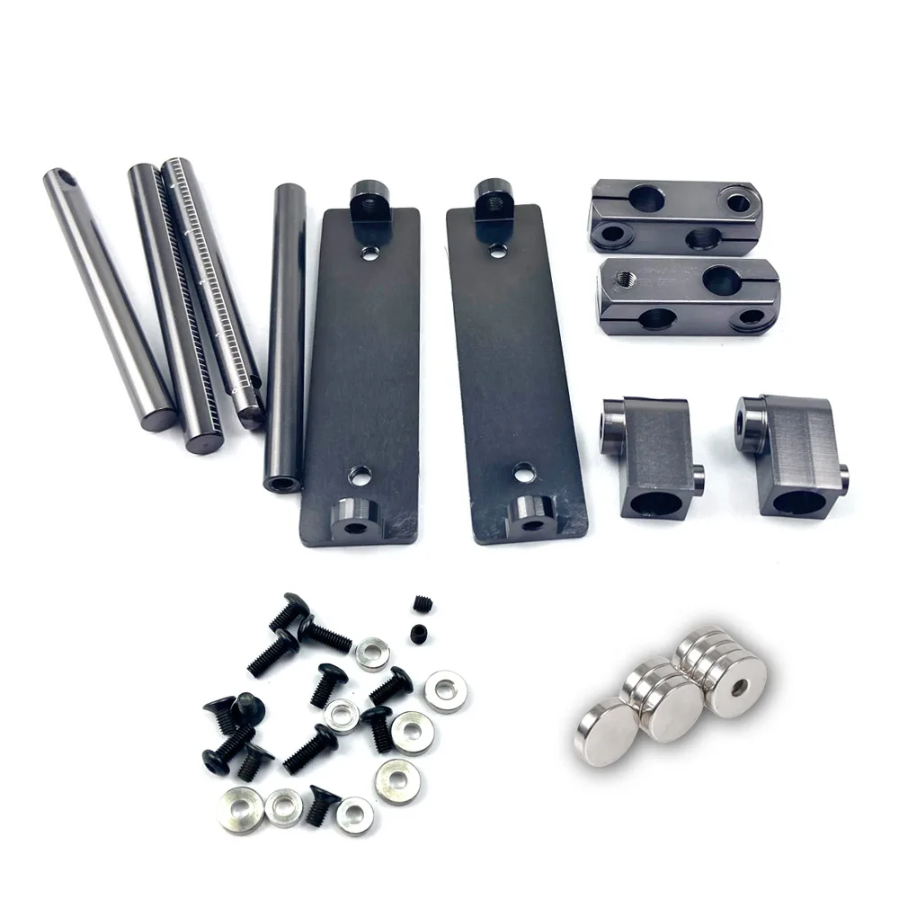 Алюминиевая фотовспышка с невидимым корпусом регулируемое крепление для 1/10 RC Drift