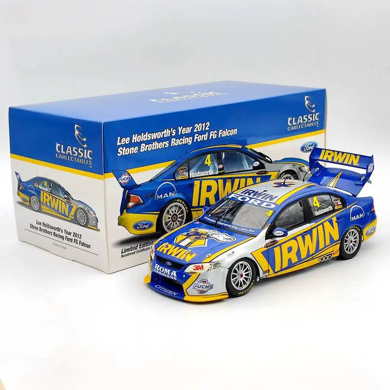 1:18 классика для Lee Holdsworth's 2012 Stone Brothers Racing Ford FG Falcon #4 NO.18505 литые модели автомобиля
