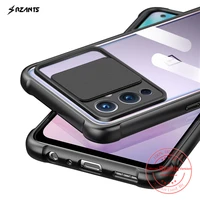 rzants for oneplus 9 oneplus 9 pro phone case hard lens protect hybrid slim crystal clear cover double casing