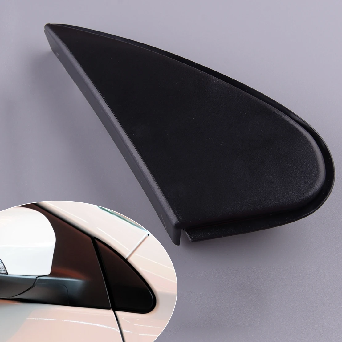 

Автомобильное переднее правое боковое зеркало угол треугольная крышка черная подходит для Toyota Corolla 60117-02170 2014 2015 2016