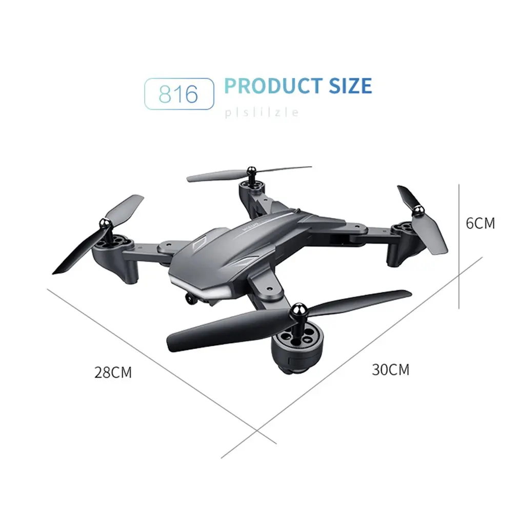 

XS816 WiFi FPV RC Drone 4K/720P Camera Optical Flow Smart RC Aircraft Foldable Selfie Drone VS XS809S XS809HW SG106
