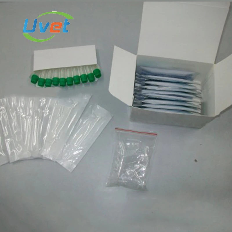 Ветеринарный комбинированный экспресс тест Uvet CDV + Toxo Ag Canine Disteimper Virus Toxoplasma Gondii