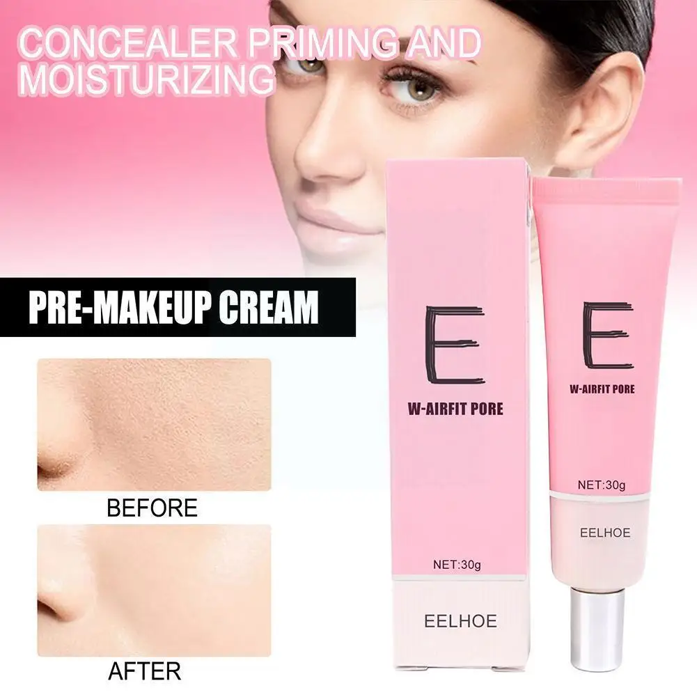 

Professional Face Pore Concealer Cream Makeup Primer Whitening Moisturizing Oil-control For Base Foundation Cosmetic A0r3