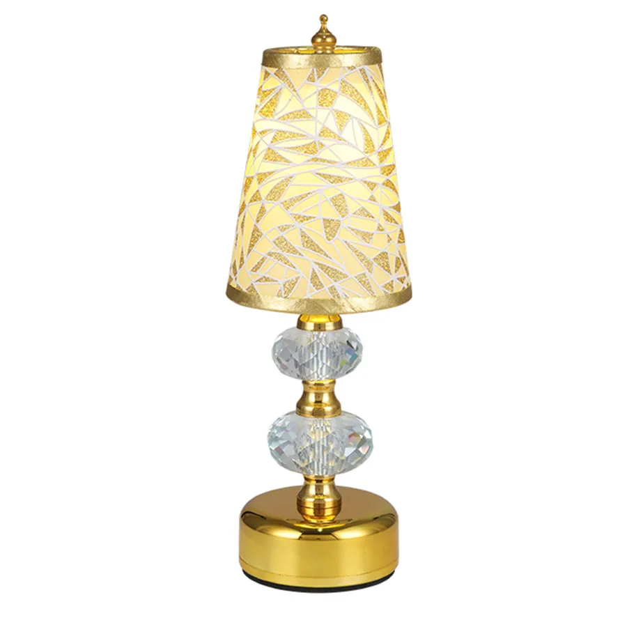 Креативные настольные лампы для ресторана бара с тканевым абажуром