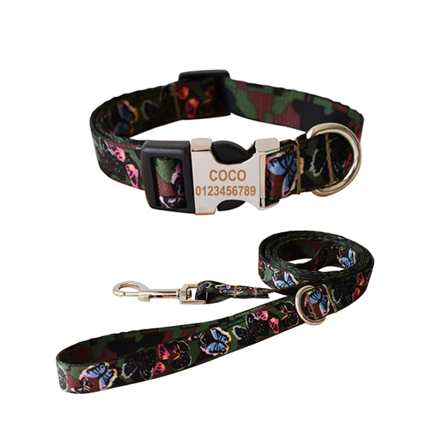 

Тёмный Камуфляжный поводок-бабочка для собаки