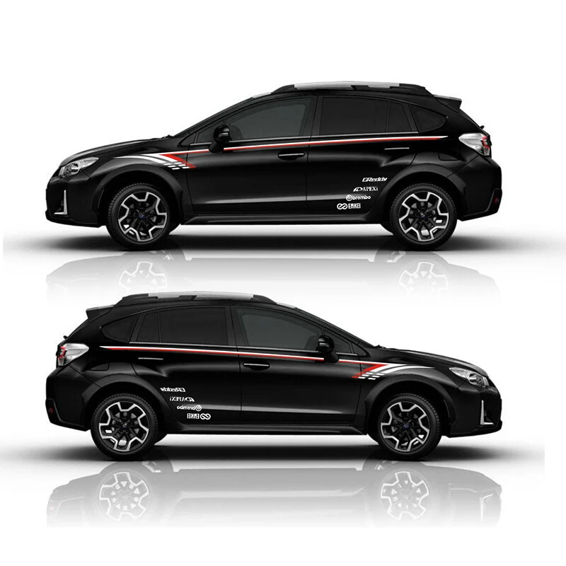 Спортивные полосы автомобильные наклейки для Subaru XV EyeSight 2.0I Mark Levinson спортивные с