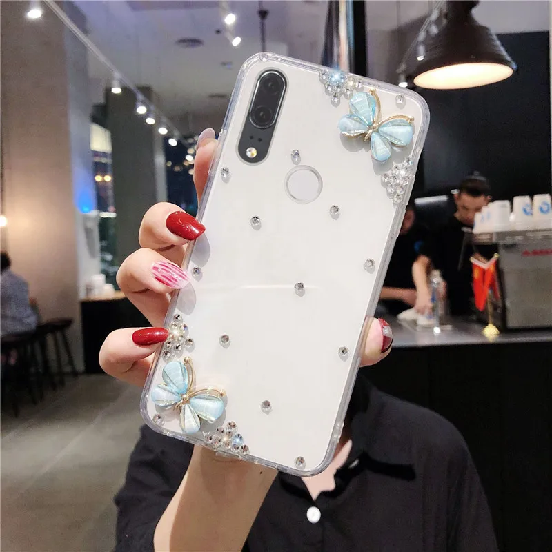 For Motorola Moto G9 Play G8 Power Lite E7 E6S C G 5G Plus Stylus One Macro Hyper Fusion Z3 Play Diamond Phone Case