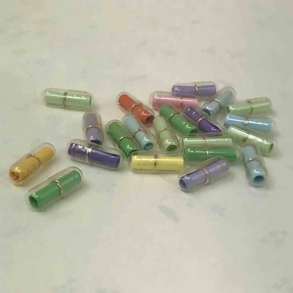 25 шт. прозрачная бутылка Wish Love Pill пустая буквенная бумага капсульный конверт