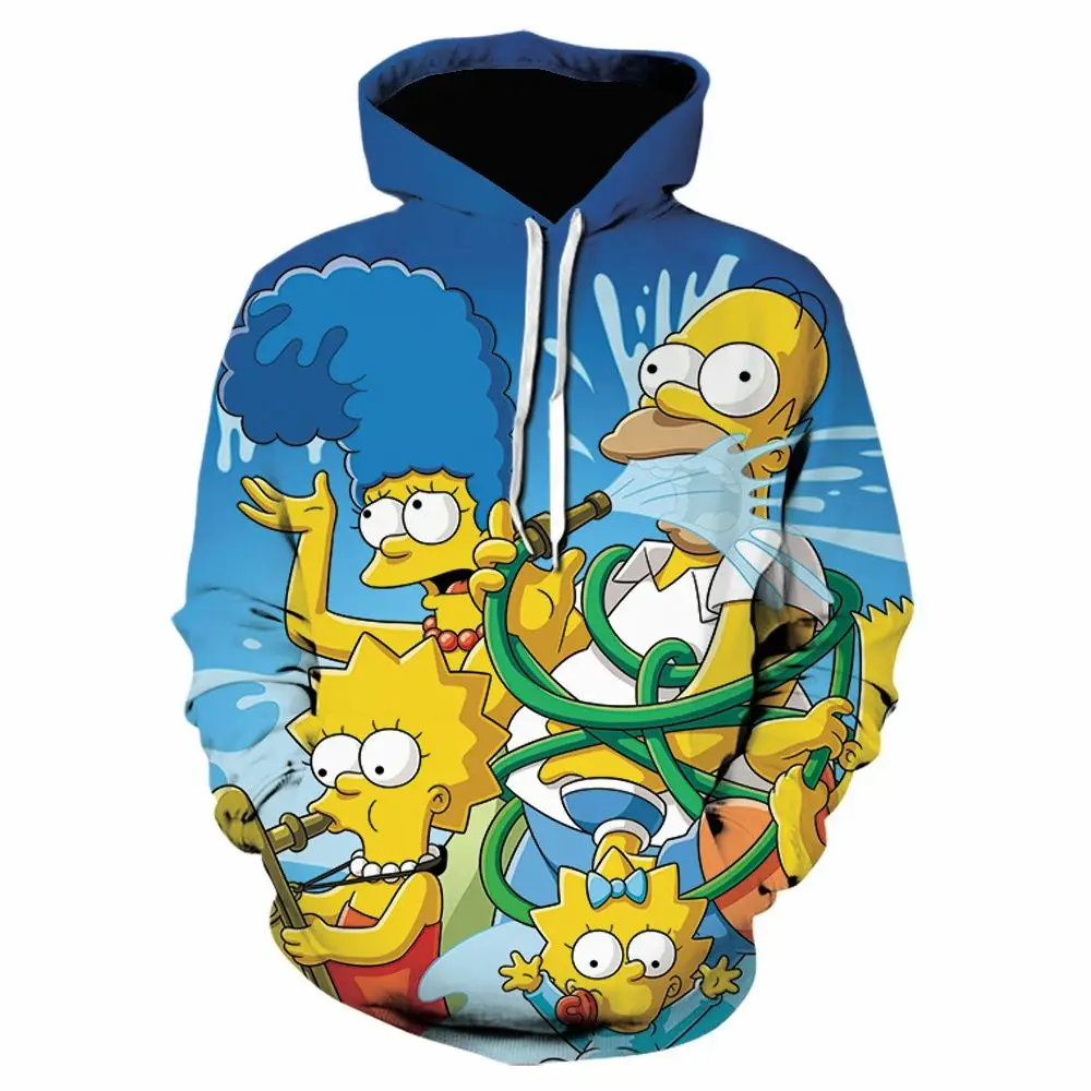 

2021 autumn and winter new fashion hoodie men and women anime cartoon loose casual comfort sweatshirt