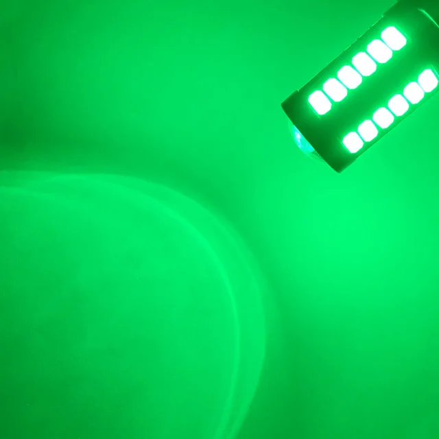 2 шт. 1156 P21W BA15S 1157 BAY15D 3156 3157 светодиодный 5730 33SMD автомобильный стоп-сигнал авто лампы обратной парковочная лампа 12V красный, белый желтый