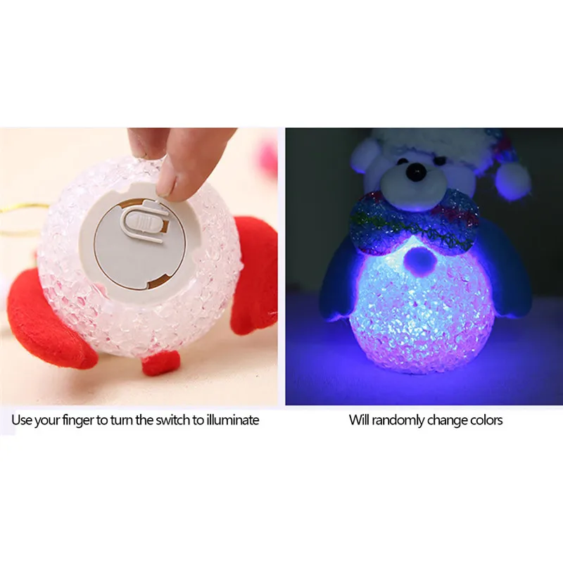 Рождественские декоративные DIY ночной Светильник s светодиодный лампы