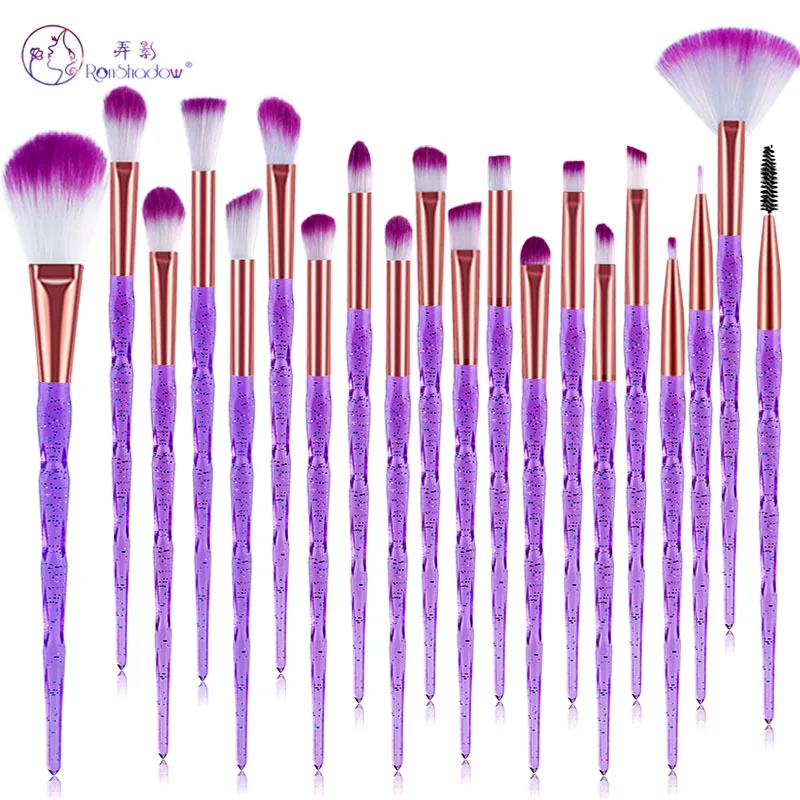 

20Pcs Makeup Brushes Tool Set Cosmetic Powder Eye Shadow Foundation Blush Lips Eyebrow Blending Beauty Make Up Brush Maquiagem