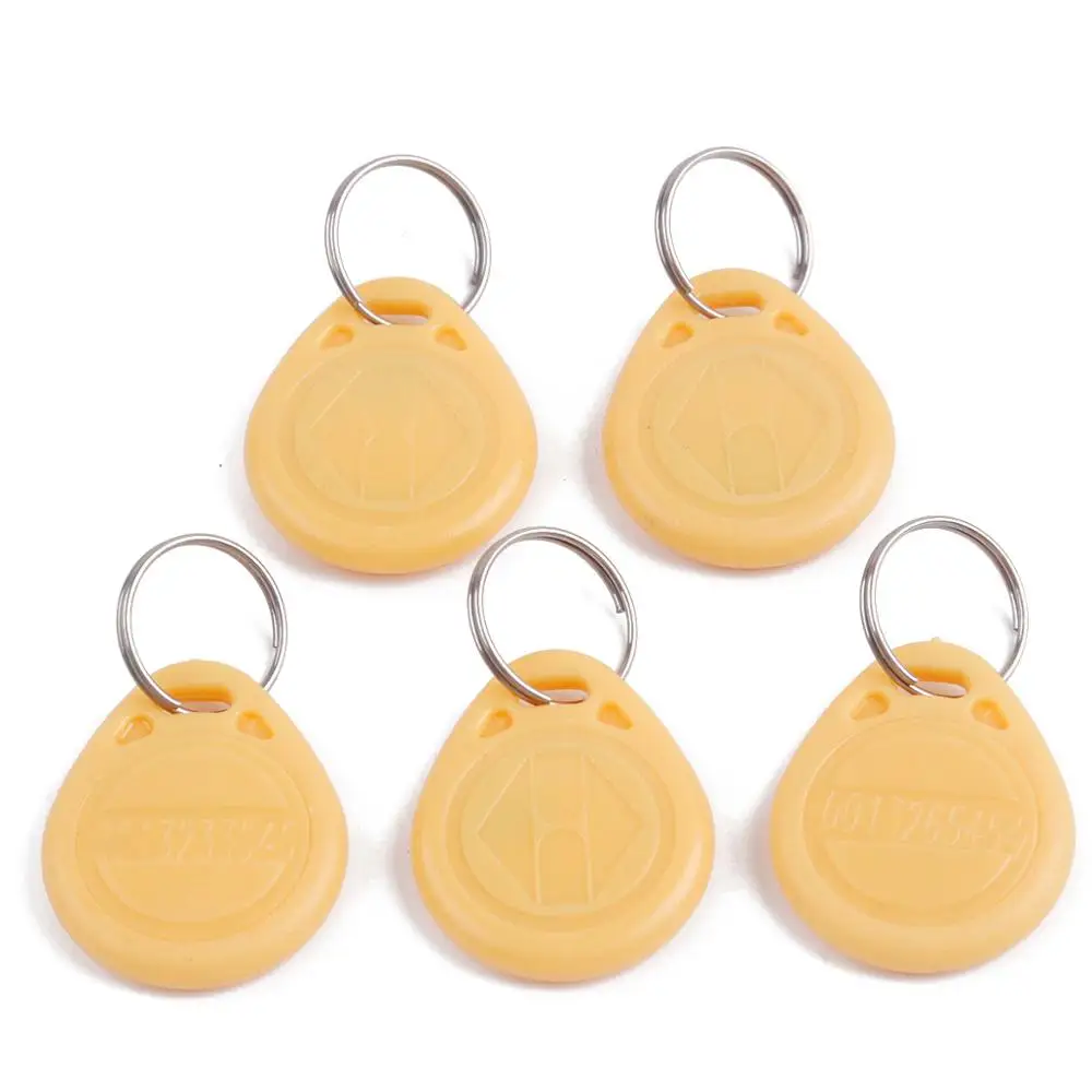 RFID метки 125KHz Proximity Card Keyfobs Key Fob Access Control Smart Keyfob ID sensor card TK4100 на 100 шт.