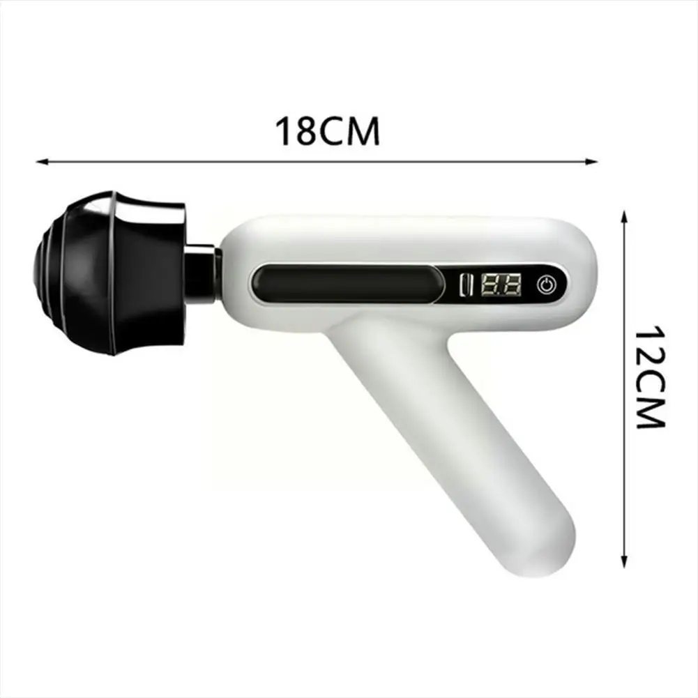 

Mini Portable USB Rechargeable Electric Fascia Gun Neck Massager Shaping Machine Muscle Membrane Slimming Relaxation A6G8