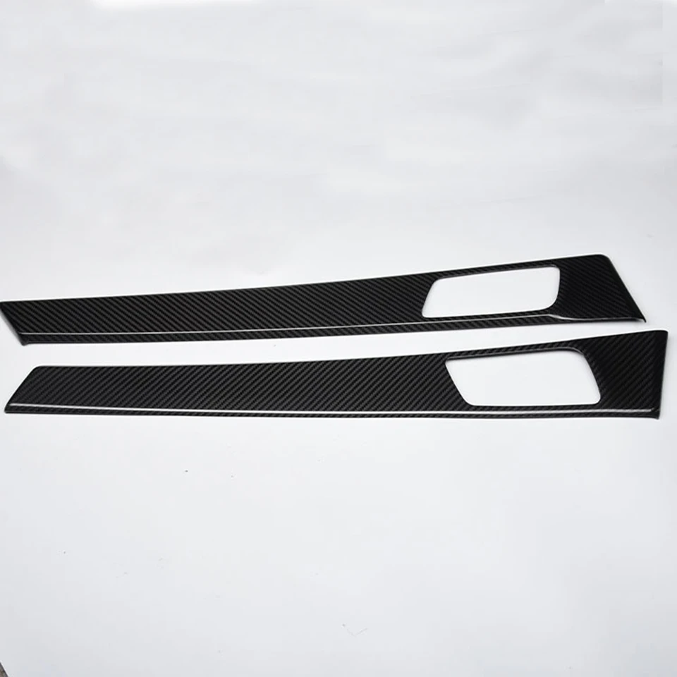 

For Porsche Panamera 971 Carbon Fiber Door Trim Interior Cover Decoracions Fit Panamera Accessories 2017 2018 2019 2020