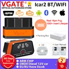 Vgate icar2 BluetoothWifi OBD2 диагностический инструмент ELM327 Bluetooth OBD 2 сканер Мини ELM327 WiFi для AndroidIOSPC считыватель кодов