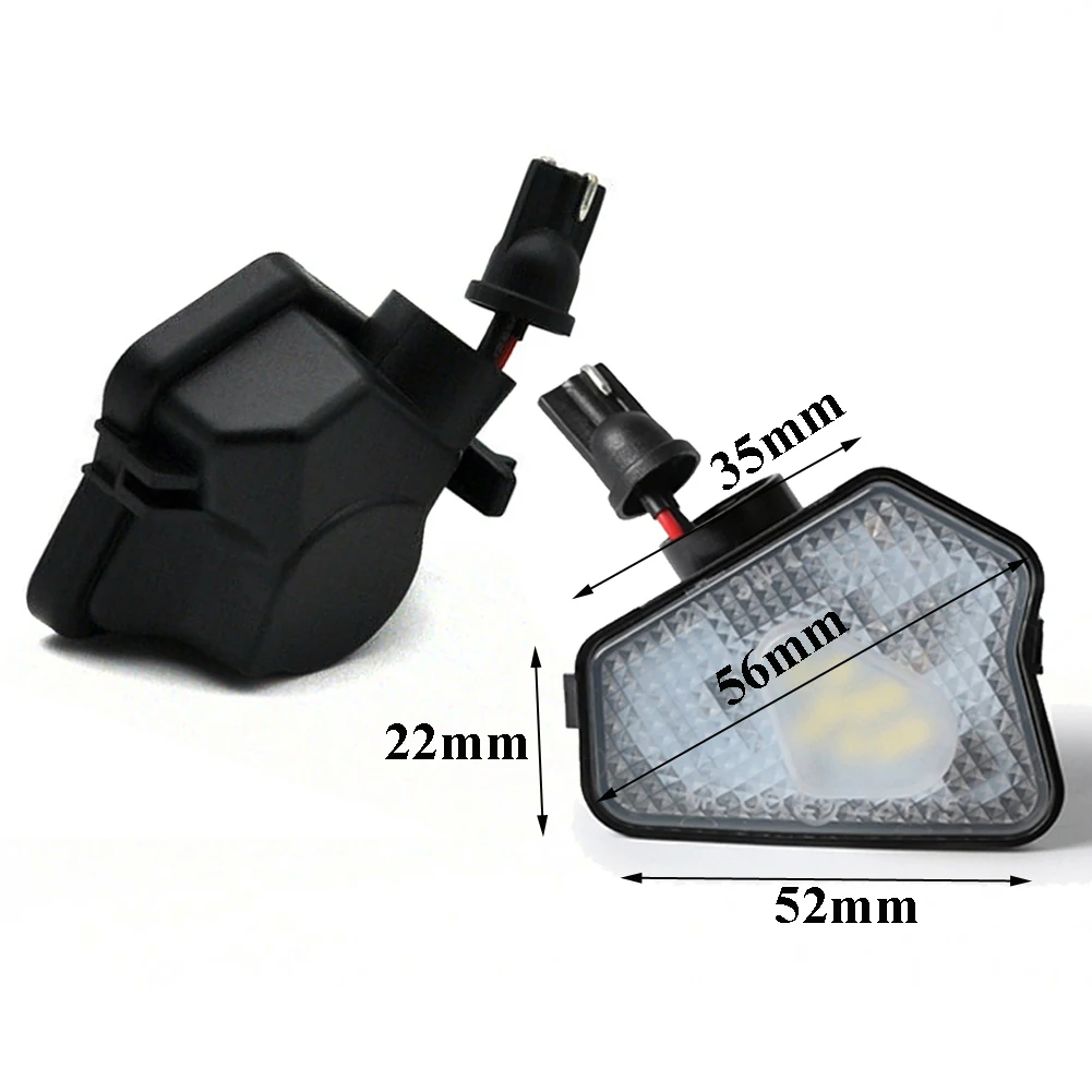 2 шт. Ксеноновые белые светодиодные лампы для подсветки зеркала в сборе Mercedes Benz W204