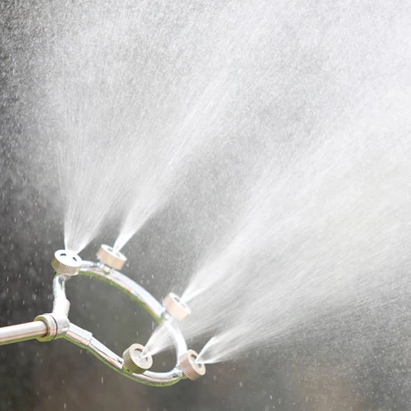 Кольцо для вентилятора из нержавеющей стали с 5 насадками кольцо распылителя