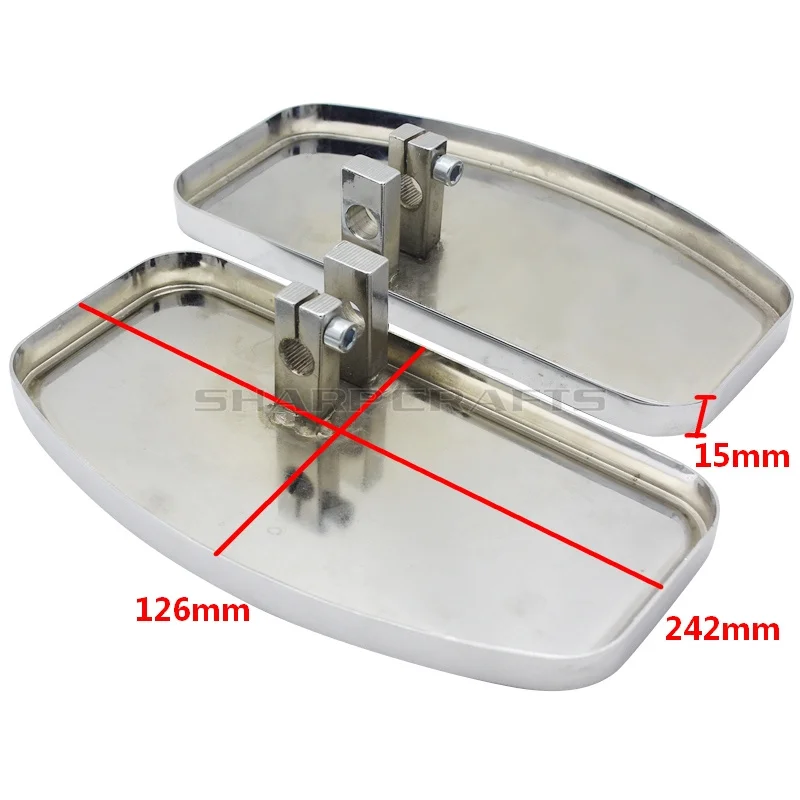 2 размера мотоциклетные передние водительские напольные доски подножки для Honda