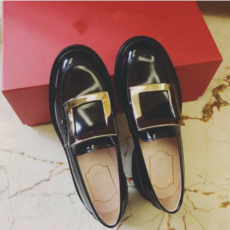 MLJUESE/женские туфли лодочки Сезон осень весна Цвет Черный Женские на высоком