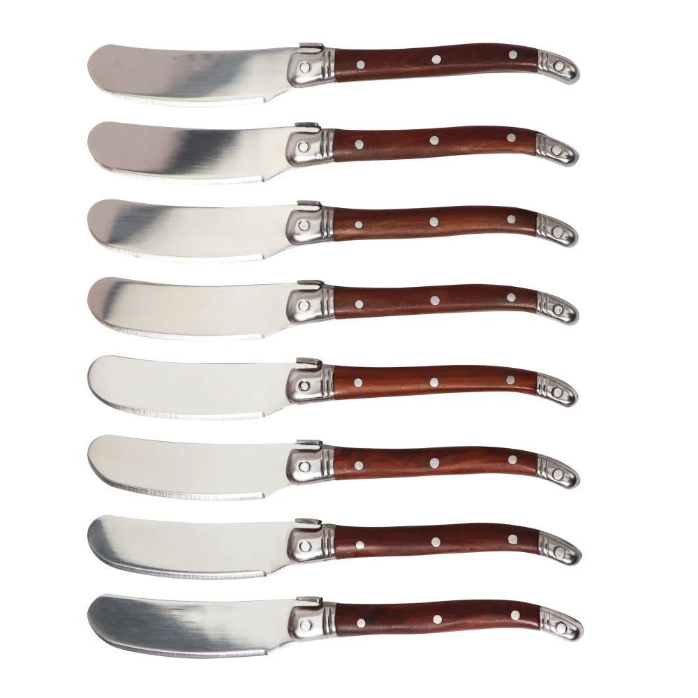 Детский набор ножей Jaswehome из розового дерева