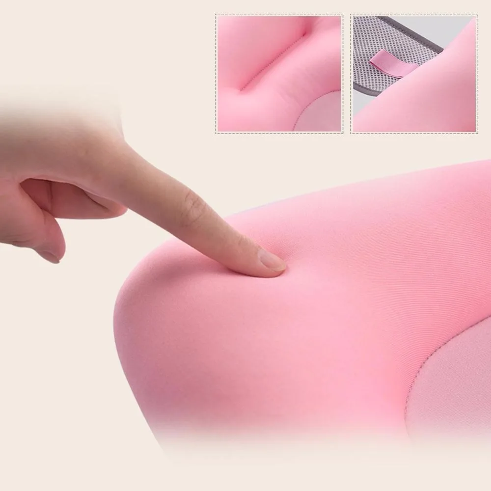 Мультфильм Draagbare Baby Douche Bad Pad Противоскользящий плохой коврик Pasgeboren Veiligheid Bad Ondersteuning Kussen Opvouwbaar мягкий Kussen