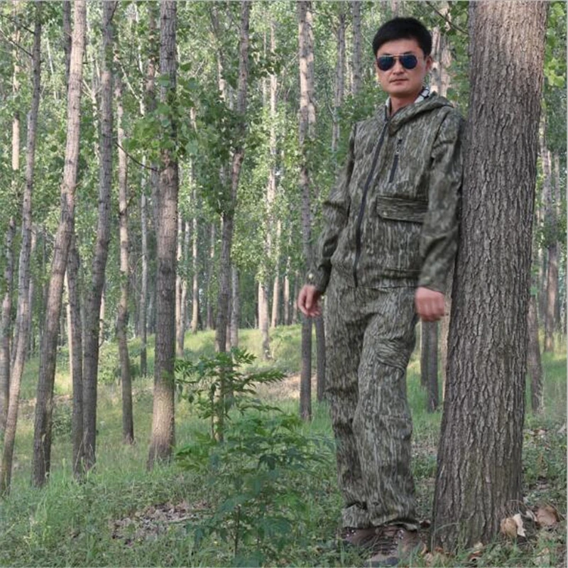Sunmmer Autumn camouflage bird watching lure fishing hunting water tree reed bionic suit | Спорт и развлечения