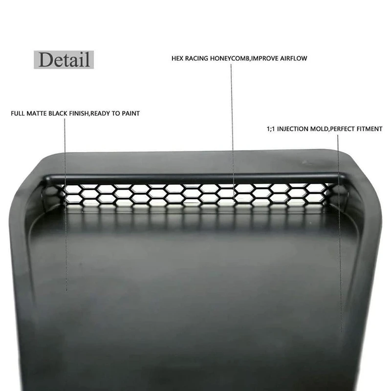 Автомобильный ABS капот вентиляционные отверстия совок Впускное отверстие крышка