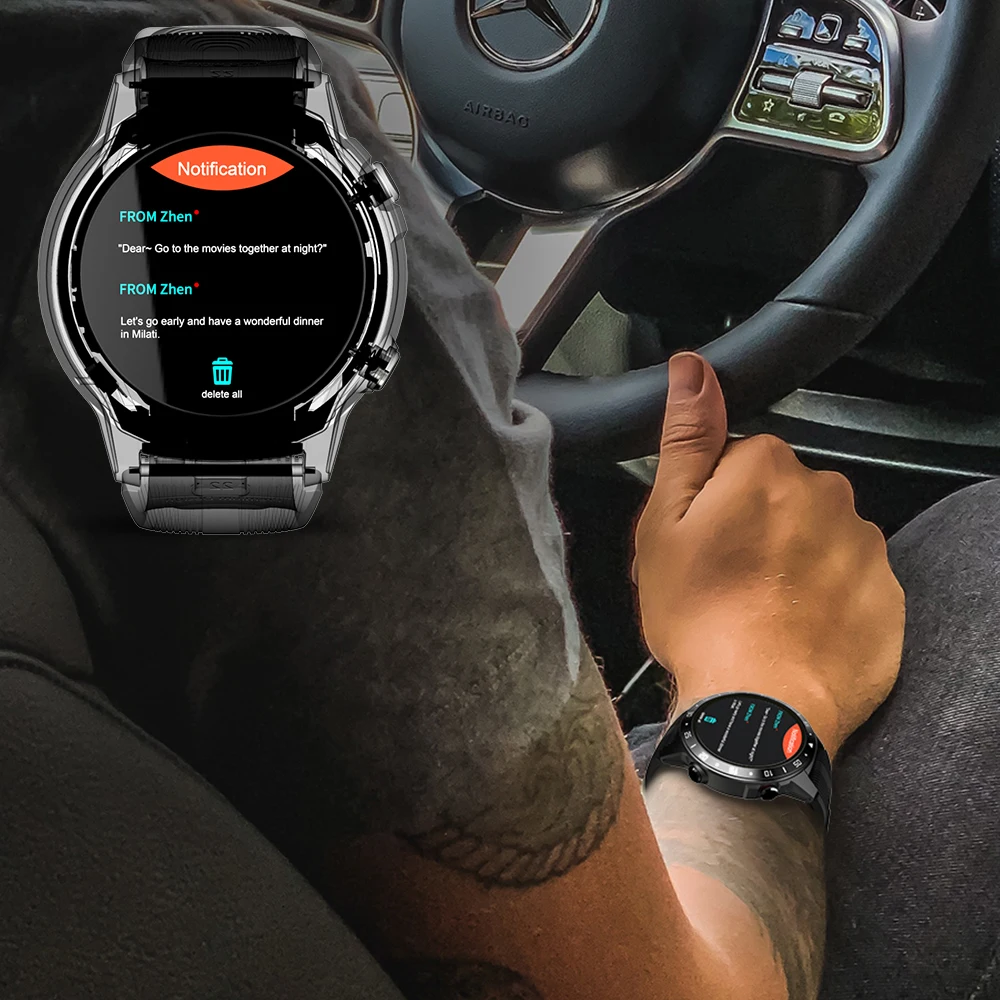 LOKMAT SMA TK05 Smartwatch Bluetooth4.0 IP67 Водонепроницаемый сердечного ритма дистанционного