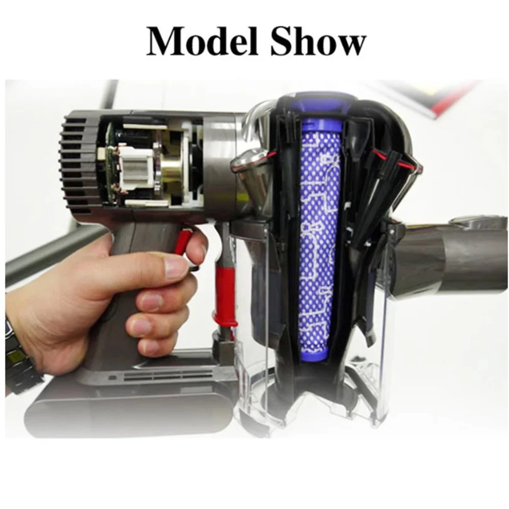 Vacuum Cleaner accessories Parts Motor Washable Head HEPA Filter for Dyson V6 V7 V8 DC62 DC61 DC58 DC59 DC74 # 965661-01 | Бытовая