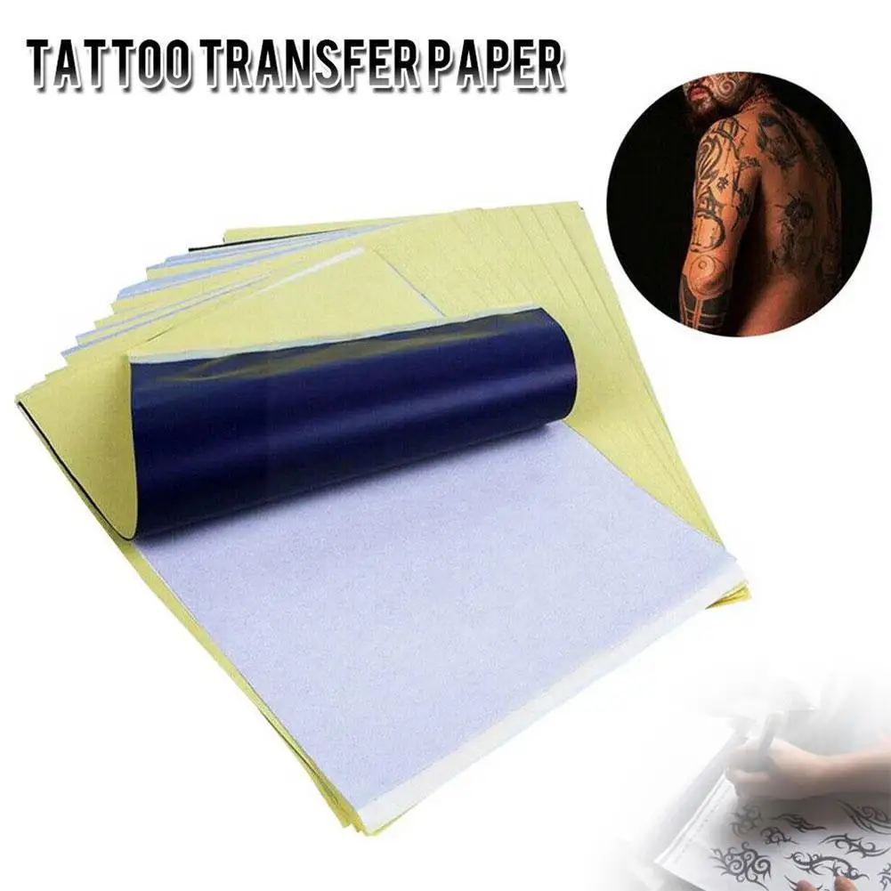 

A4 Size Tattoo Transfer Papers Can Be Used Repeatedly Thermal Copier Stencil Papers For Tattoo Transfer Machine Accessories I7l5