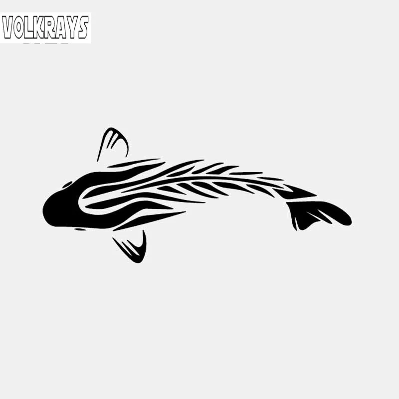 Volkrays индивидуальные автомобильные наклейки декор для племенных Карпов рыбалки