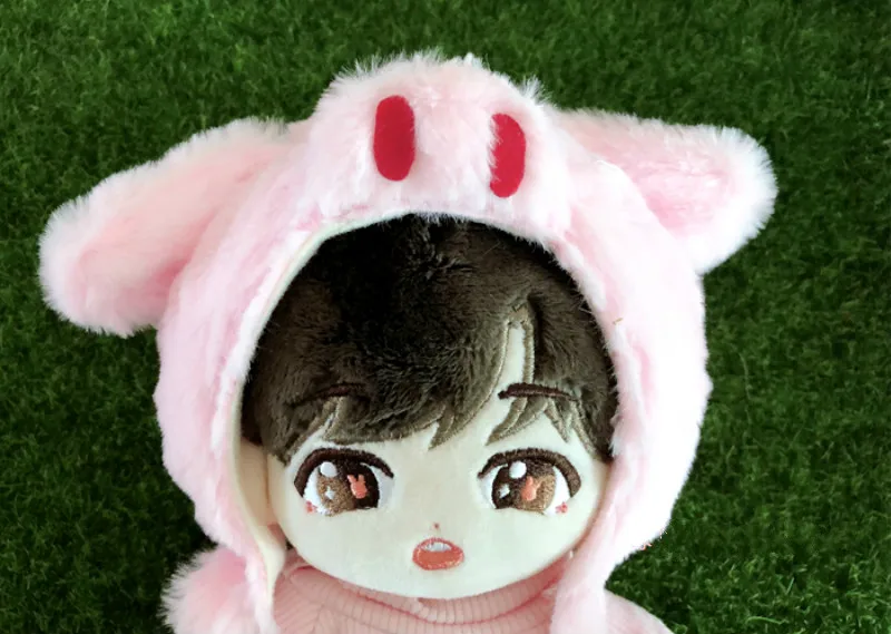 

[MYKPOP]KPOP Doll's Clothes & Accessories: Aminal Hood for 20cm doll (without doll) Fans Collection SB20092010