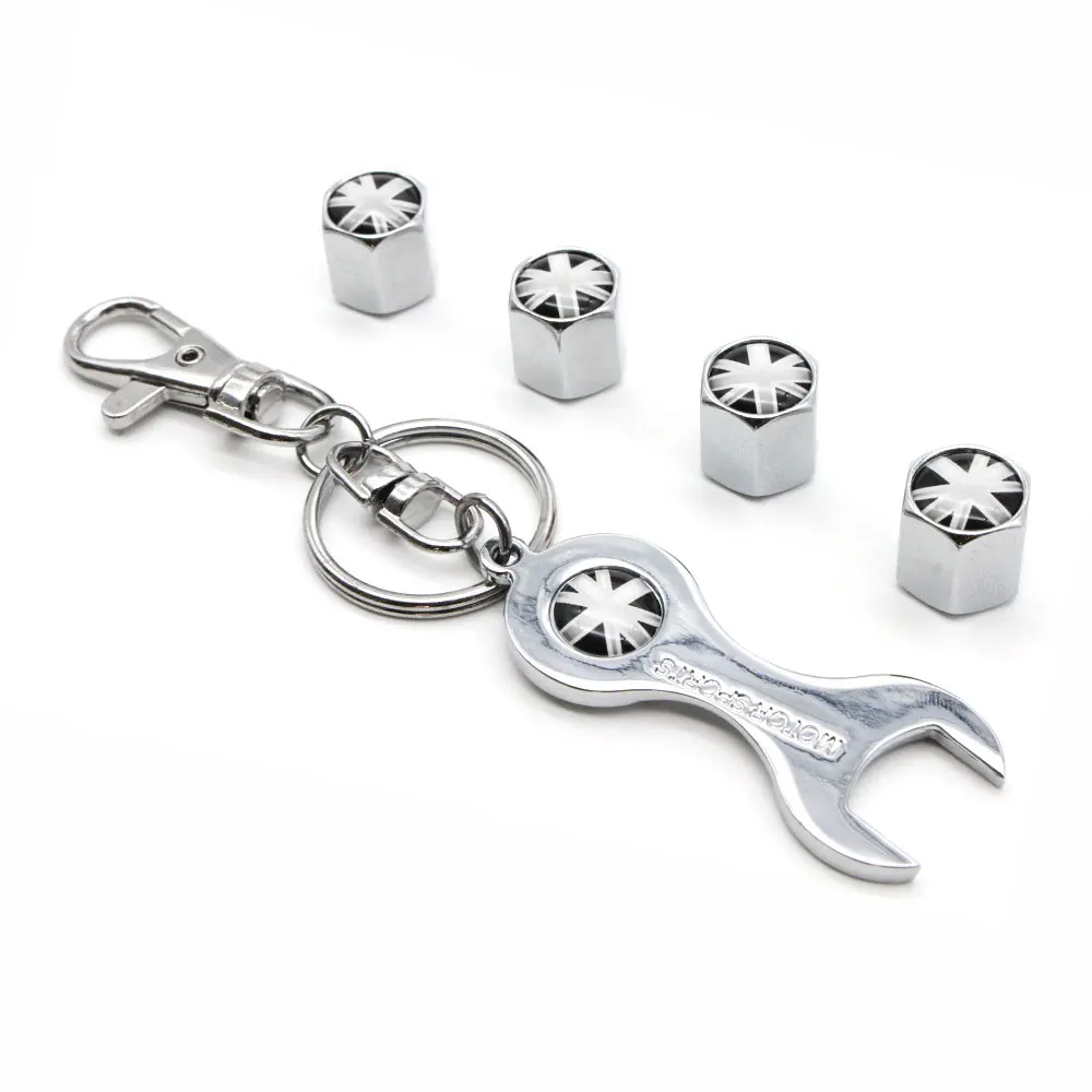 DSYCAR 1 комплект цинковый сплав противоугонное автомобильное колесо крышки