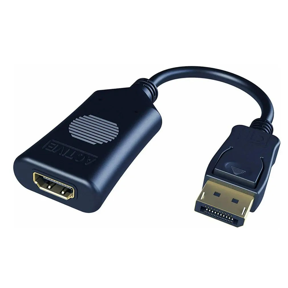 

Активный адаптер порта дисплея DP к кабелю HDMI 4k60hz штекер-гнездо