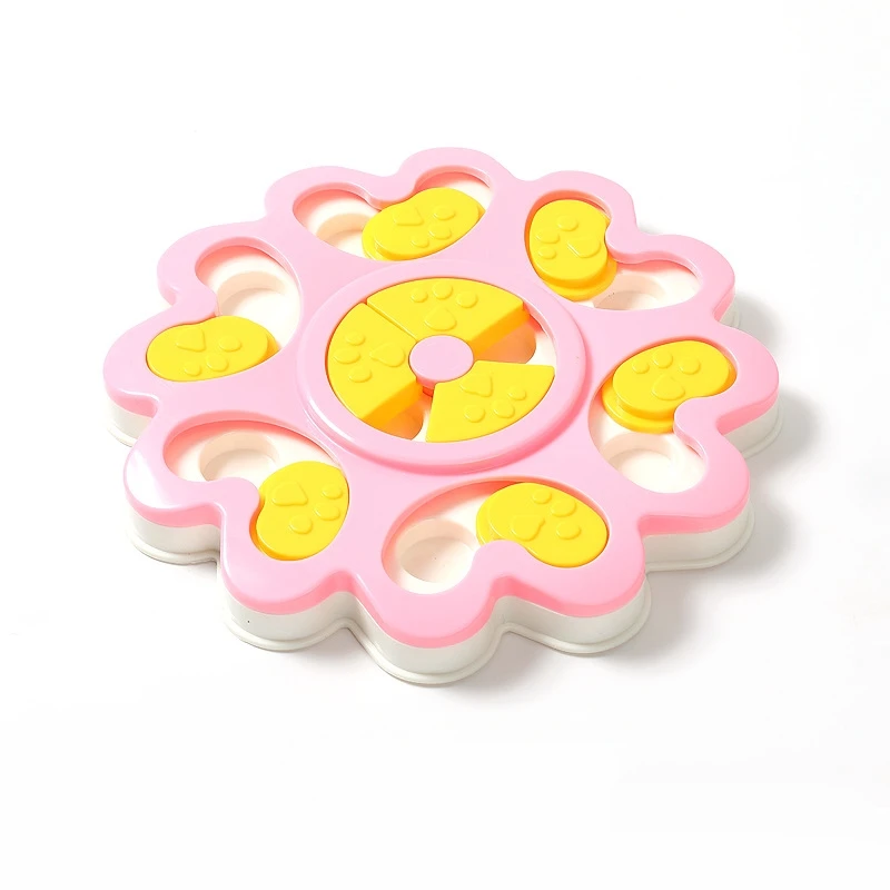 

Interactive Toy Pet Training Feeder Toy ABS Wooden Slow Feeding Cats Dog Toy Supplies