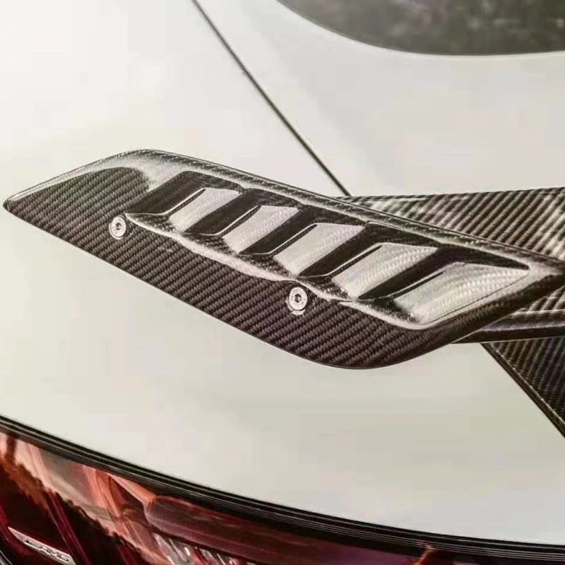 Задний спойлер из углеродного волокна задний для багажника автомобильные