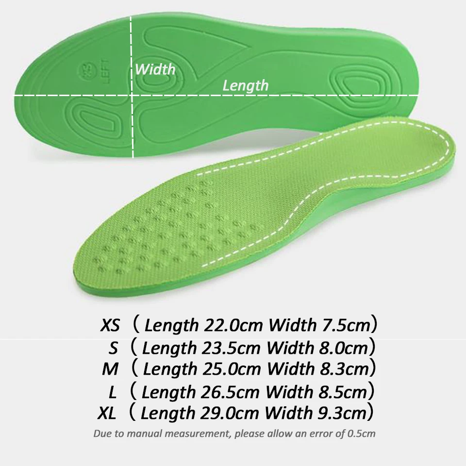 VAIPCOW O/X-Leg Orthopedic Insoles Arch support insole corrigibil Bow Legs Valgus Varus Massaging Shoe pads Beauty Leg Feet Care