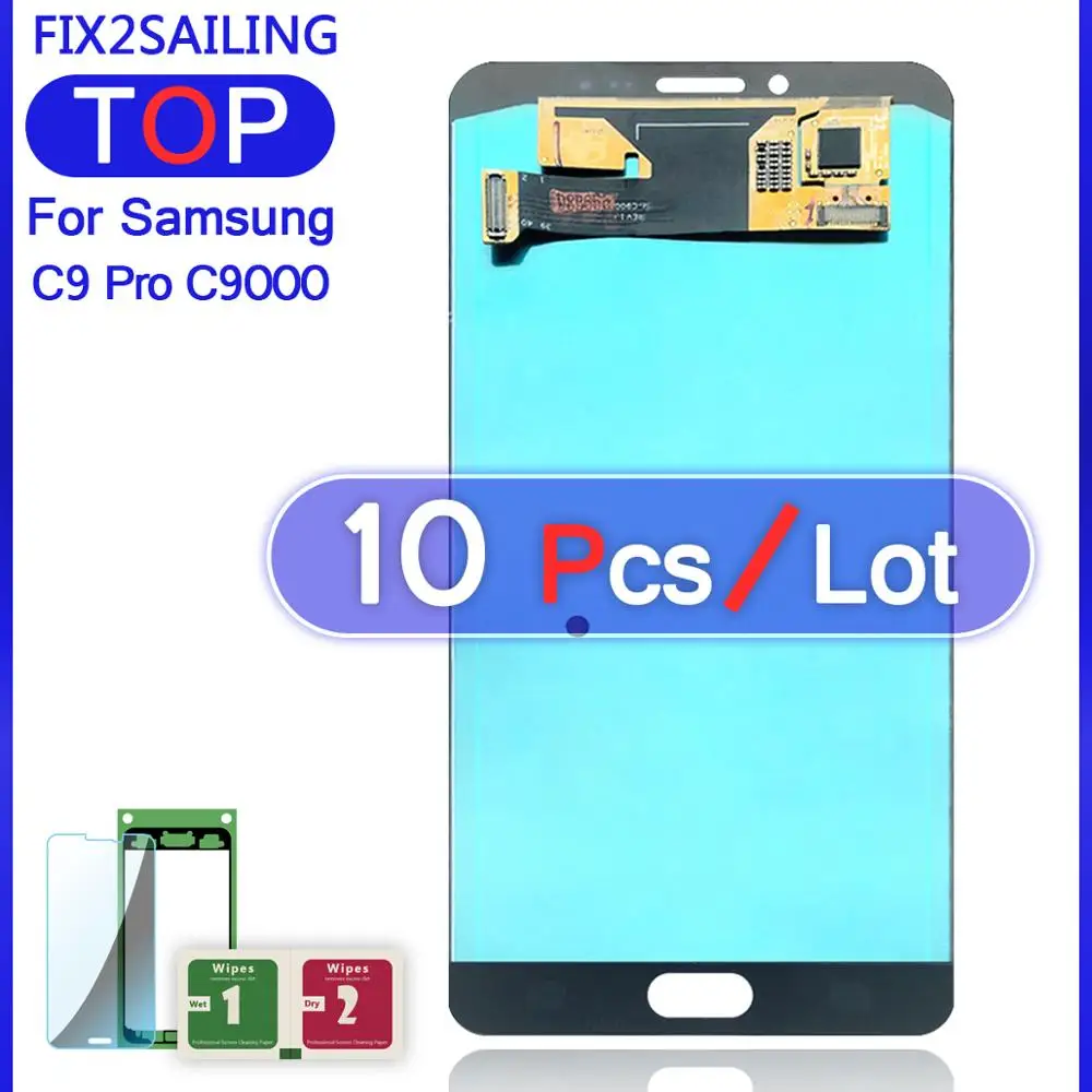 ЖК-дисплей Super AMOLED 10 шт. 100% протестированный рабочий сенсорный экран в сборе для