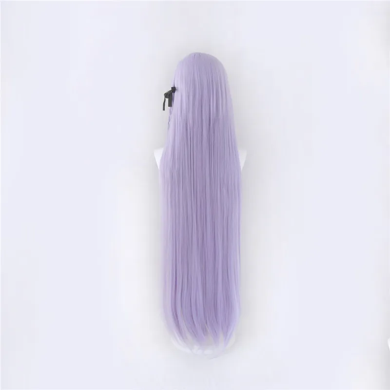 

Anime Danganronpa Kirigiri Kyouko Wig Cosplay Costume Dangan Ronpa Women Long Synthetic Hair Halloween Party Role Play Wigs
